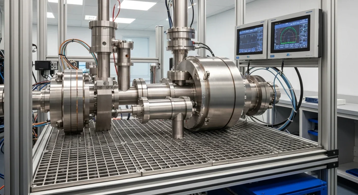 Mars simulation chamber used to test cryptoendolithic lichen survival under Martian conditions