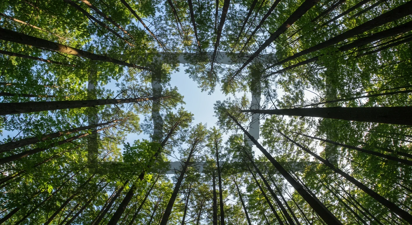 Crown Shyness: Why Forest Canopies Keep Their Distance