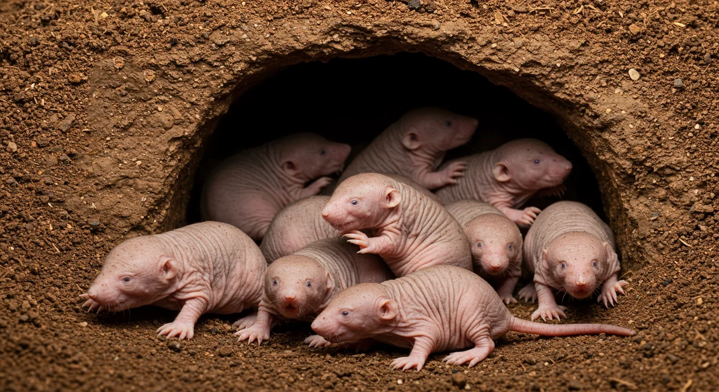 Nature s Mammalian Hive Mole Rats That Live Like Bees Science Array