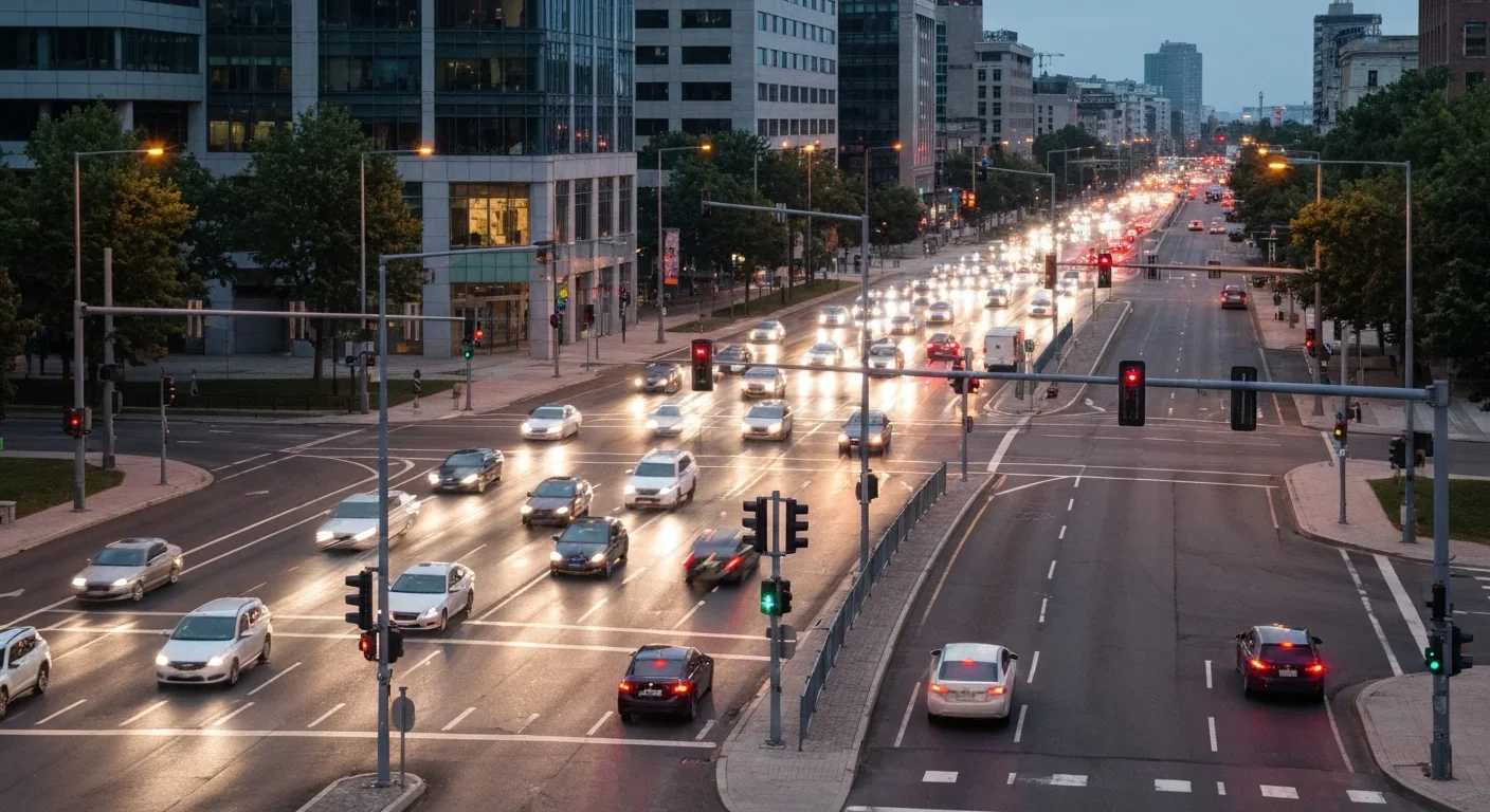 Smart city traffic system utilizing swarm intelligence optimization
