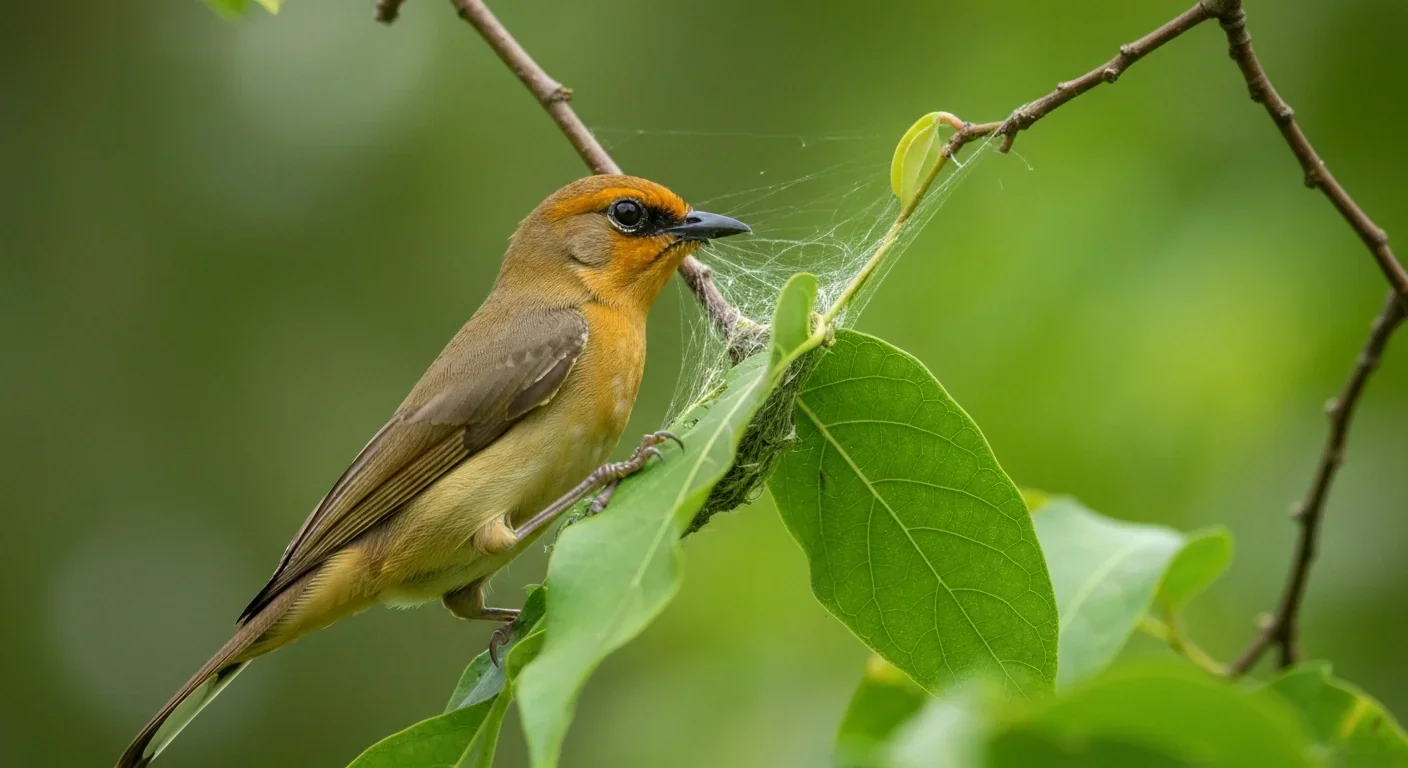 How Birds Build Complex Nests Without Blueprints