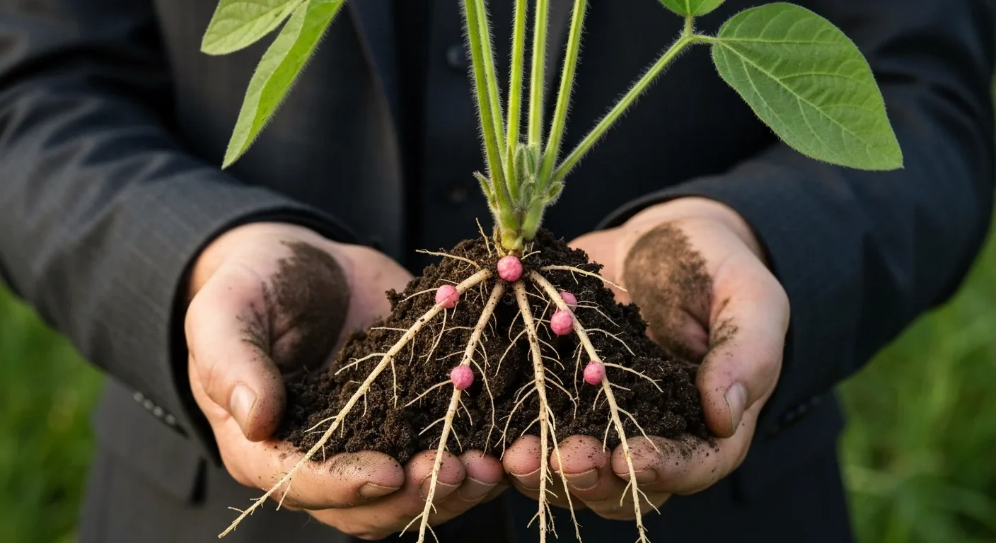 How Plants Domesticated Bacteria to Make Their Own Fertilizer