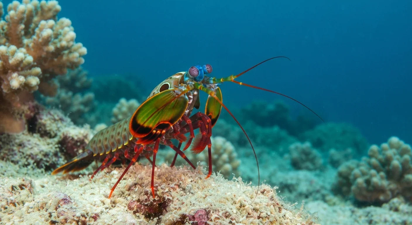 Mantis Shrimp Punch: Nature's Underwater Sun Explosion