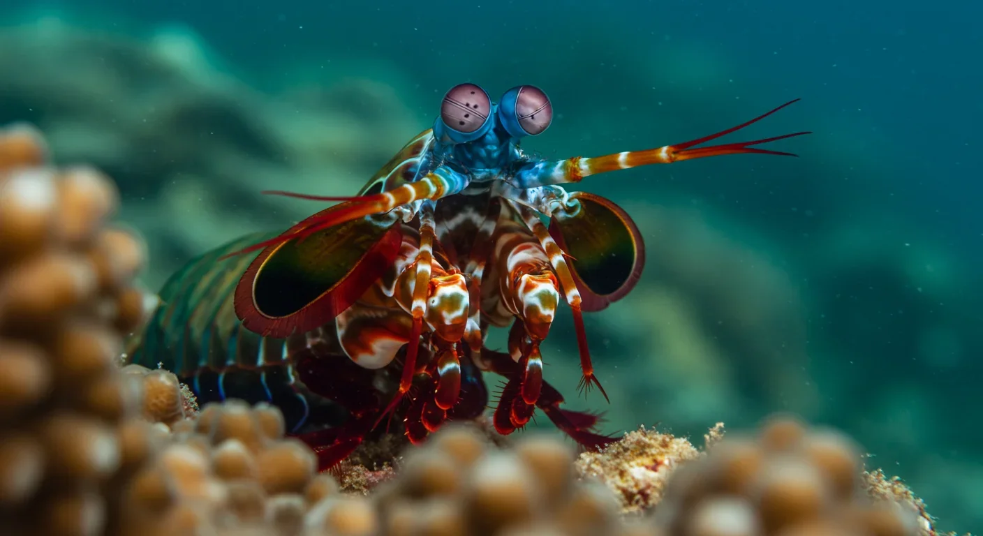 Mantis Shrimp Vision: The Living Rainbow Humans Can't See