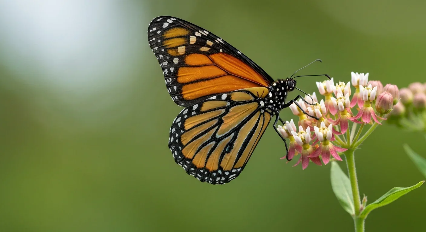 Monarch butterfly carrying ancient wasp-virus genes demonstrating natural horizontal gene transfer