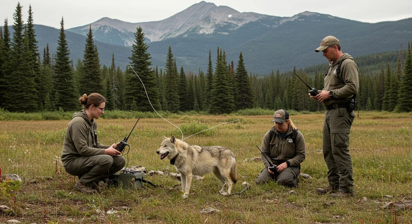 Beaver dam creating wetland habitat in British woodland stream showcasing natural ecosystem engineering and flood management