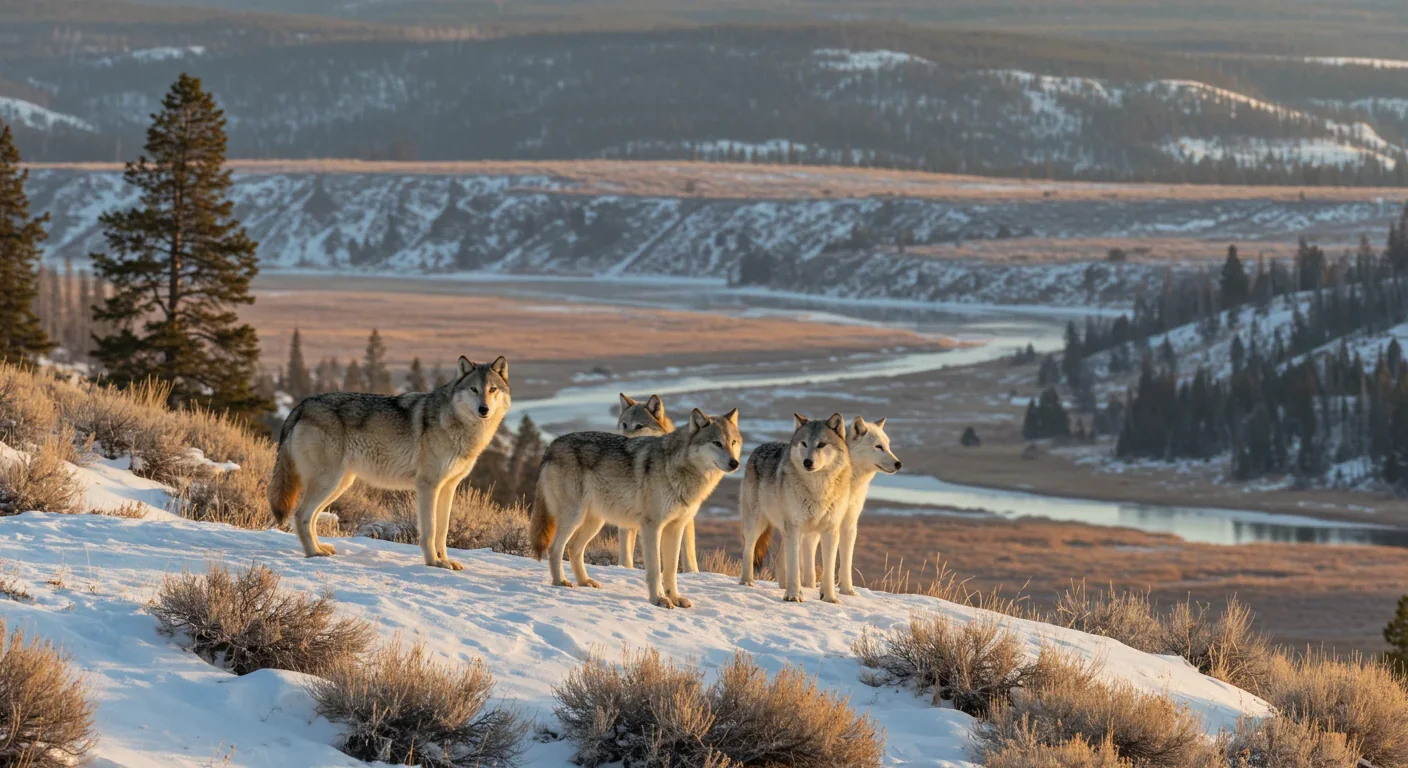How Wolves Changed Yellowstone's Rivers Forever