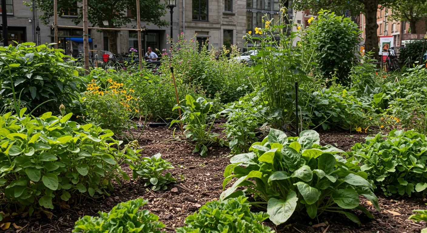 Hands cupping dark, nutrient-rich forest soil showing healthy organic matter and texture